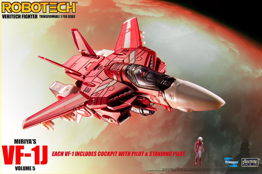 Toynami Robotech - Veritech Fighter - Transformable 1/100 Scale Volume 5 - Miriya Sterling's VF-1J - Marvelous Toys