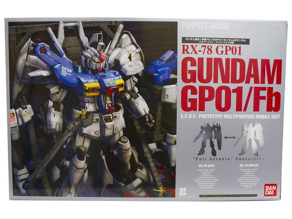 Bandai - Mobile Suit Gundam 0083: Star Dust Memory 1/60 PG - Gundam GP01/Fb Model Kit - Marvelous Toys