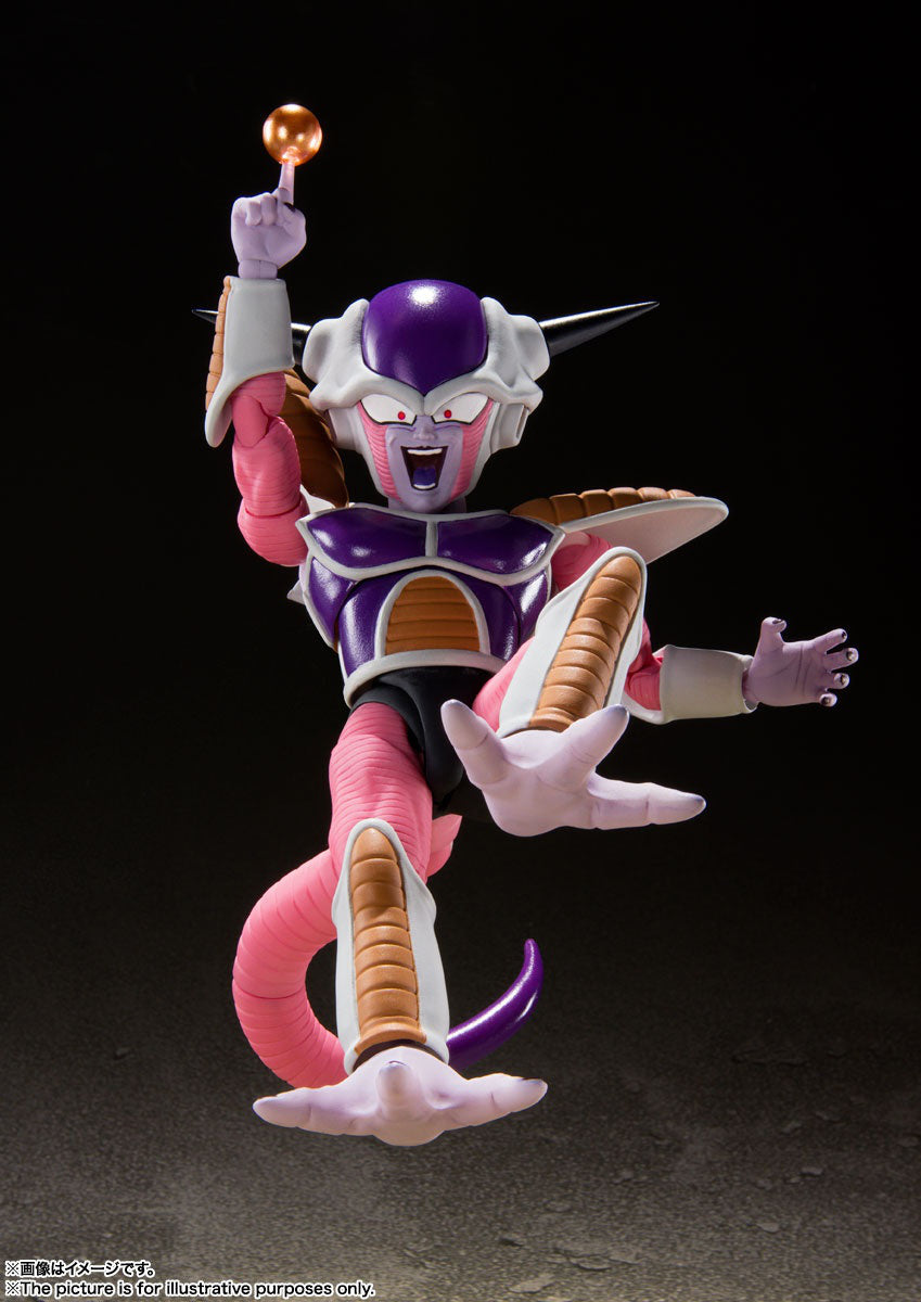 Bandai - S.H.Figuarts - Dragon Ball Z - Frieza First Form &amp; Frieza&#39;s Hover Pod (Reissue) - Marvelous Toys