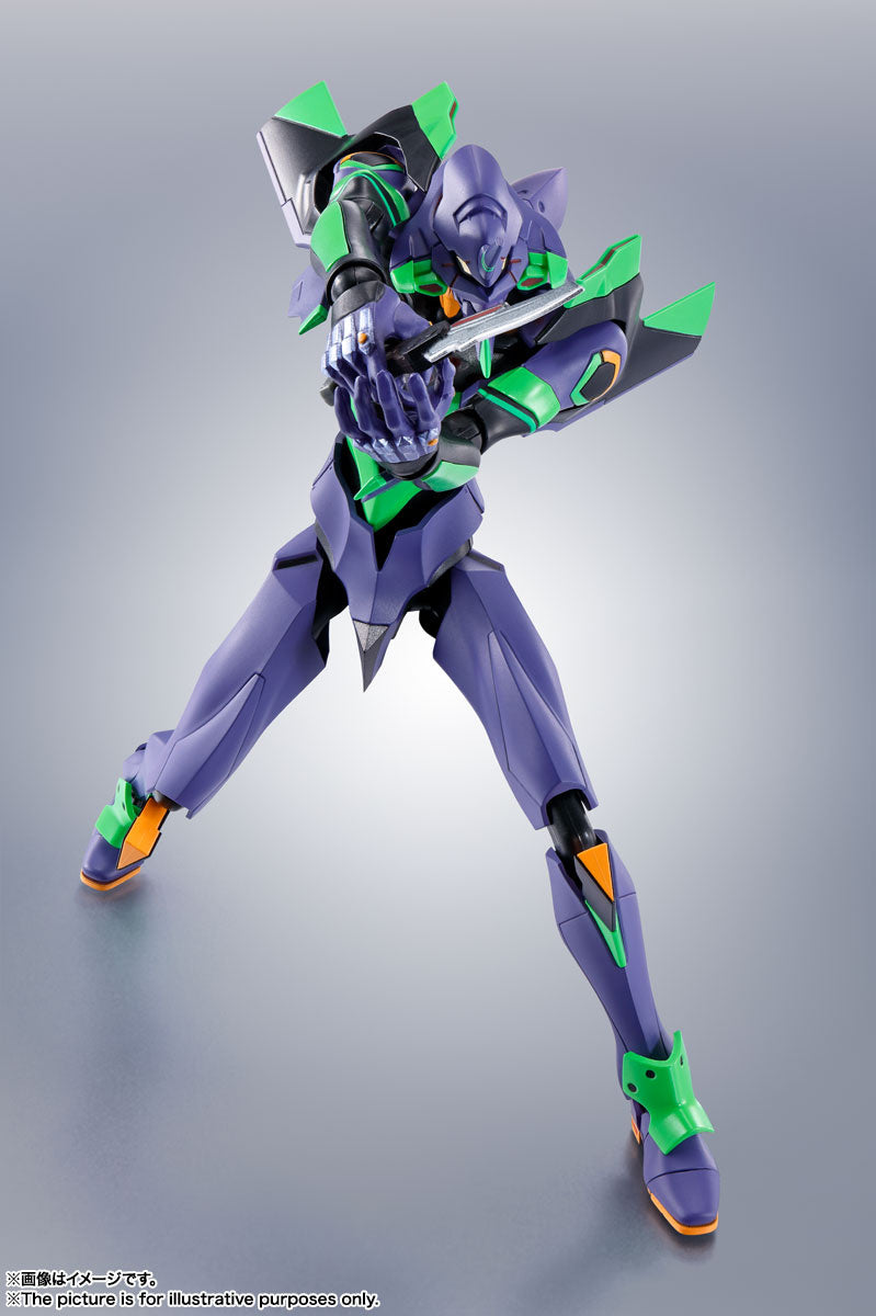 Bandai - The Robot Spirits [Side EVA] - Shin Evangelion Theatrical Version - Evangelion Unit-01 + Spear of Cassius (Renewal Color) (Reissue) - Marvelous Toys