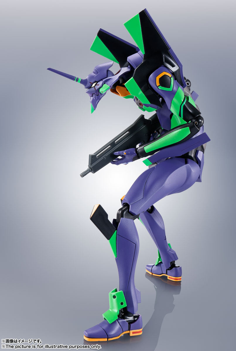 Bandai - The Robot Spirits [Side EVA] - Shin Evangelion Theatrical Version - Evangelion Unit-01 + Spear of Cassius (Renewal Color) (Reissue) - Marvelous Toys