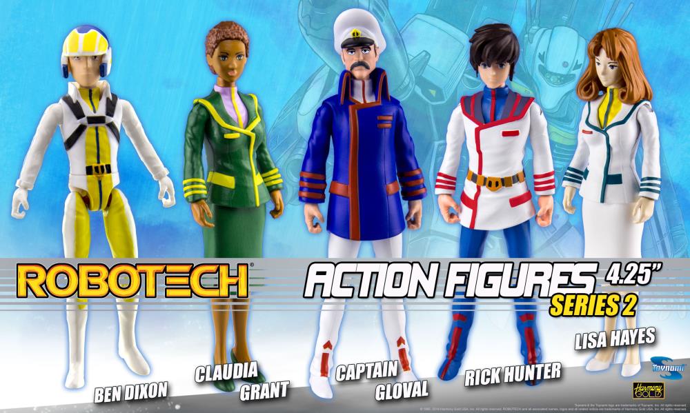 Toynami - Robotech - Wave 2 Set of 5 Figures - Marvelous Toys