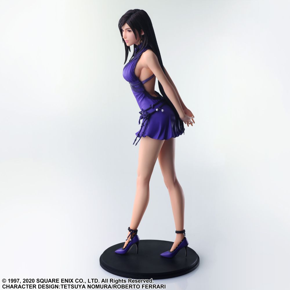 Square Enix - Static Arts - Final Fantasy VII Remake - Tifa Lockhart (Dress Ver.) - Marvelous Toys