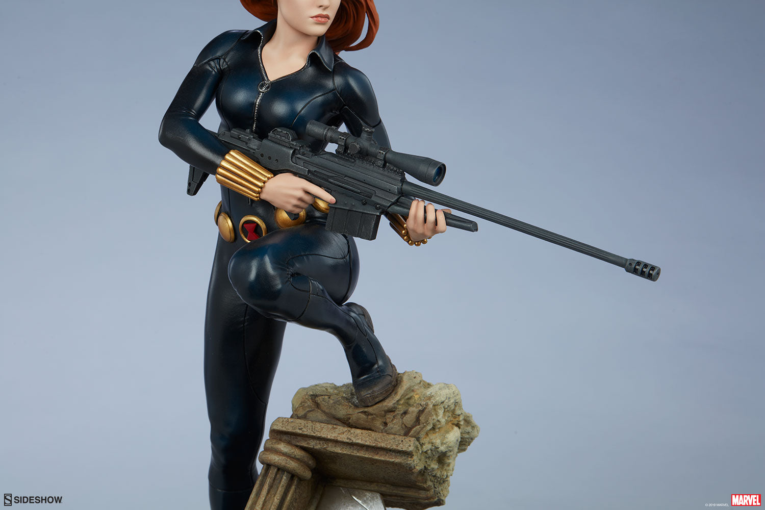 Sideshow Collectibles - Statue - Marvel - Black Widow - Marvelous Toys