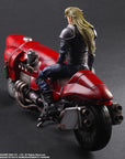 Square Enix - Play Arts Kai - Final Fantasy VII: Remake - Roche & Motorcycle Set - Marvelous Toys