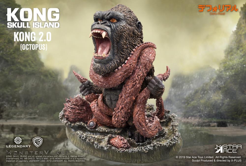 Star Ace Toys - Defo-Real - Kong: Skull Island - Kong 2.0 (Octopus) - Marvelous Toys