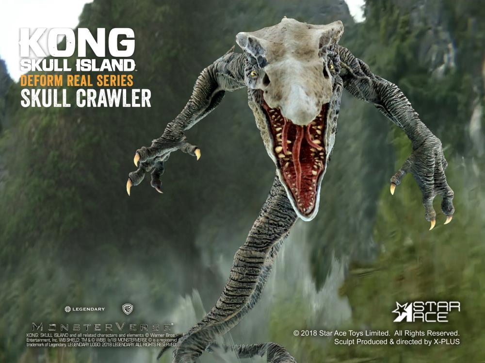 Star Ace Toys - Deform Real Series - Kong: Skull Island - Skull Crawler - Marvelous Toys