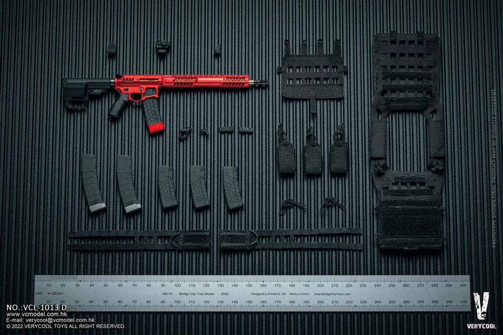 Very Cool - VCL-1013-D - Weapon &amp; Gear Set (Scarlet) (1/6 Scale) - Marvelous Toys