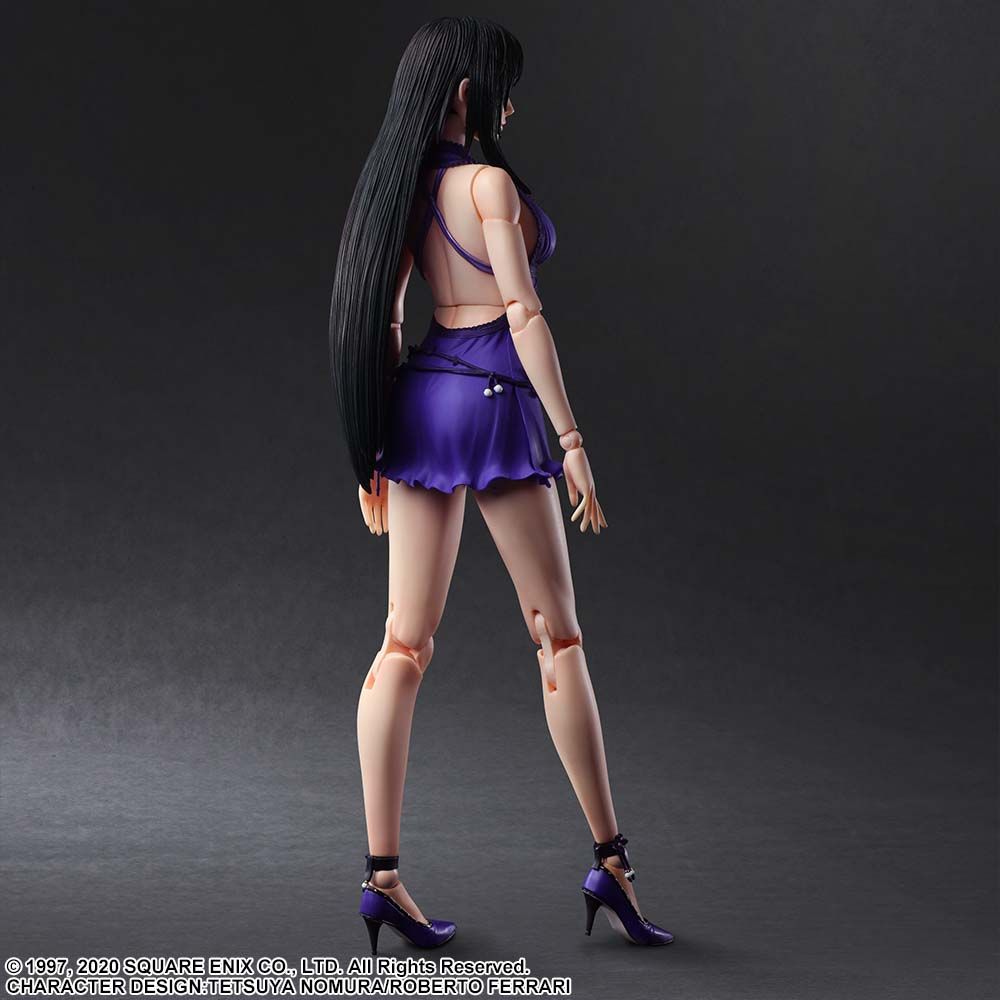Square Enix - Play Arts Kai - Final Fantasy VII Remake - Tifa Lockhart (Dress Ver.) - Marvelous Toys