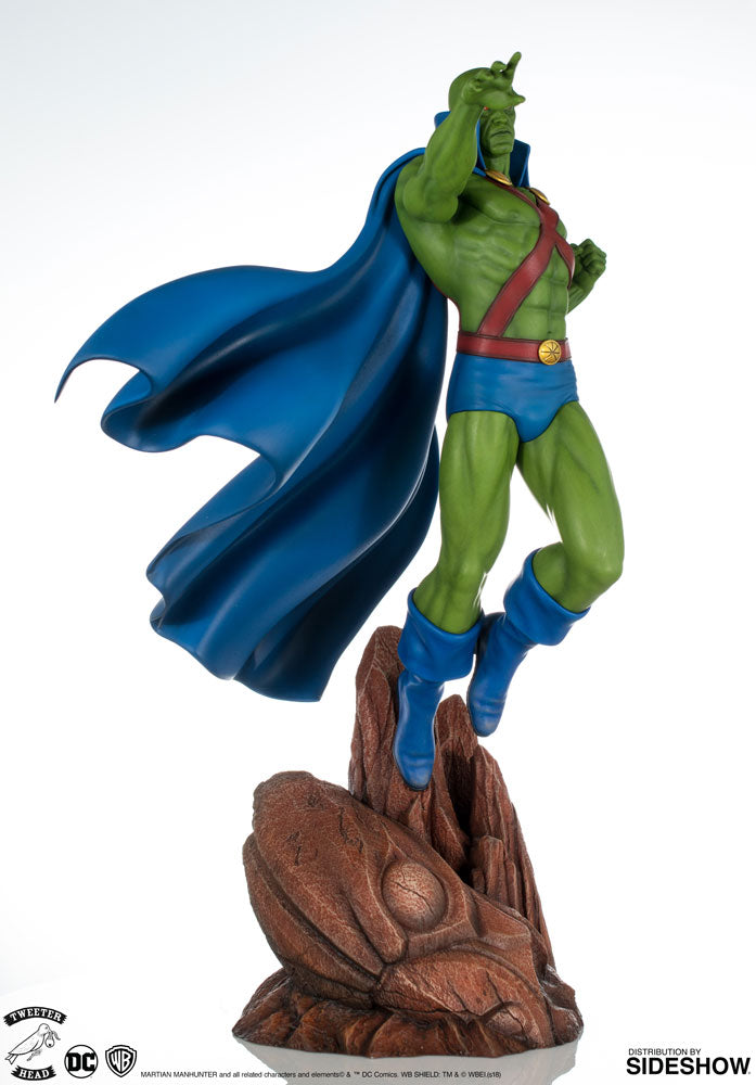 Sideshow Collectibles - Super Powers Collection - Martian Manhunter Maquette by Tweeterhead