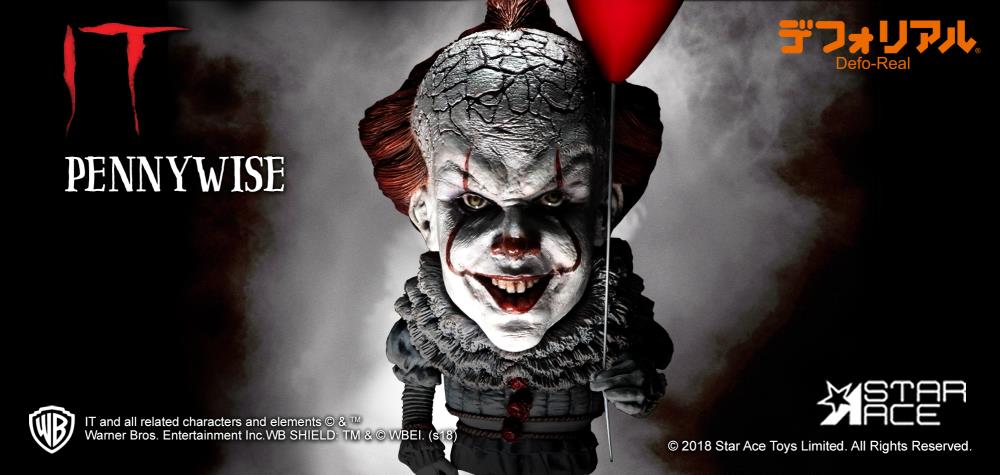 Star Ace Toys - Deform Real Series - IT (2017) - Pennywise (Normal Ver.) - Marvelous Toys