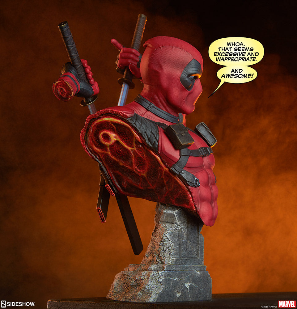 Sideshow Collectibles - Bust - Marvel - Deadpool - Marvelous Toys