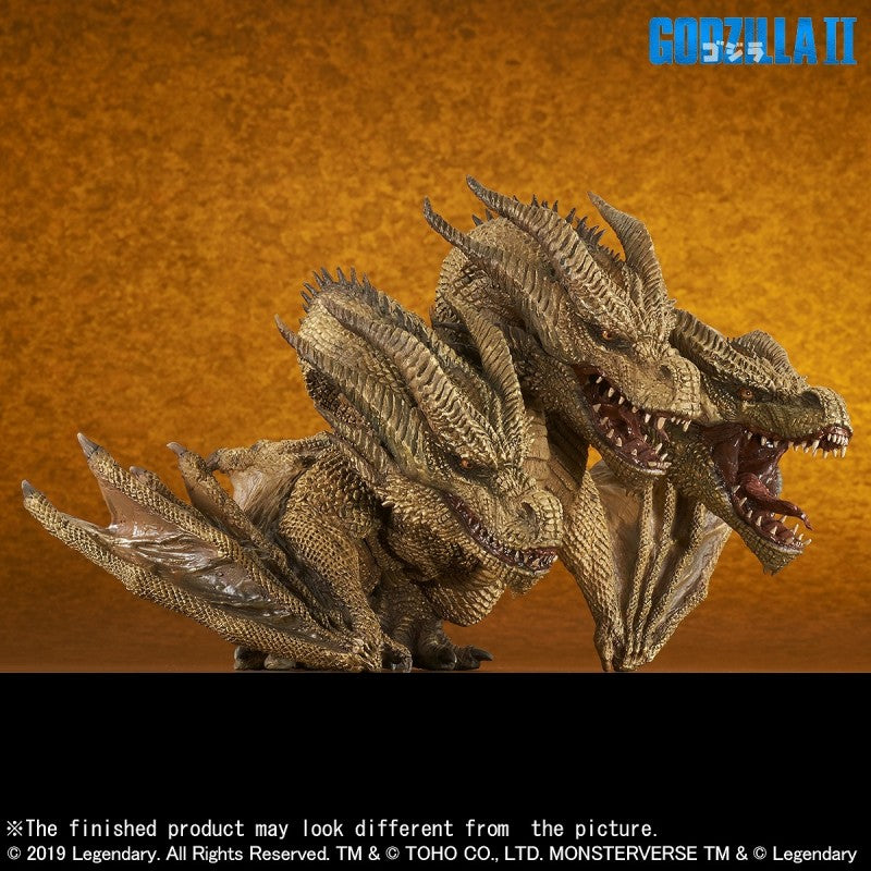 X-Plus - Defo-Real - Godzilla: King of the Monsters (2019) - King Ghidorah (Shonen Ric Limited Edition with Light-Up Effect) - Marvelous Toys
