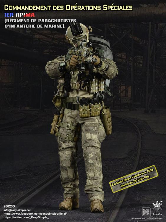 Easy &amp; Simple - 26023-S - Commandement des Opérations Spéciales (Sniper Ver.) (Worldwide 200 Units Limited Edition) - Marvelous Toys