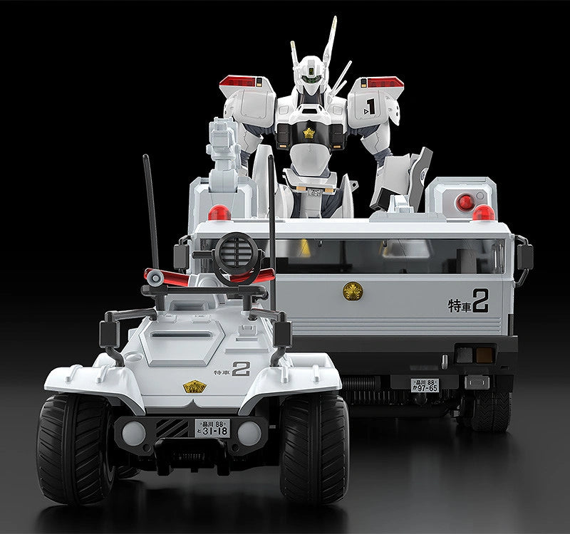 Good Smile Company - Moderoid - Mobile Police Patlabor - Type 98 Special Command Vehicle &amp; Type 99 Special Labor Carrier Model Kit - Marvelous Toys
