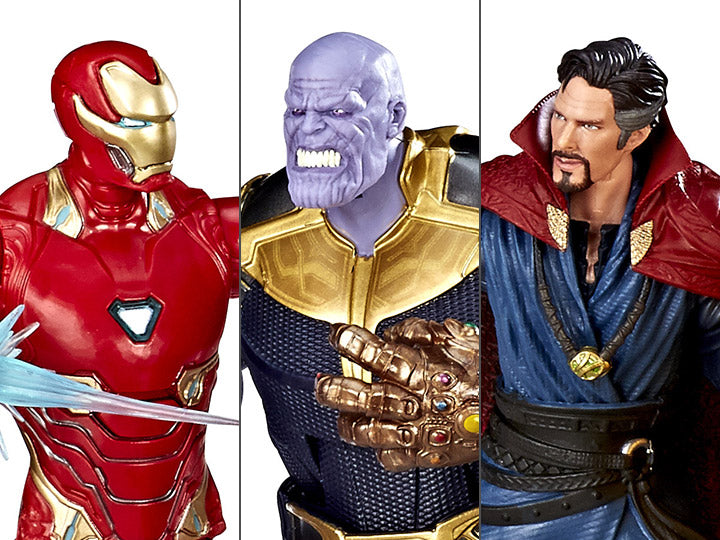 Hasbro - Marvel Legends - Marvel Studios: The First Ten Years - Iron Man Mark L, Thanos and Doctor Strange - Marvelous Toys