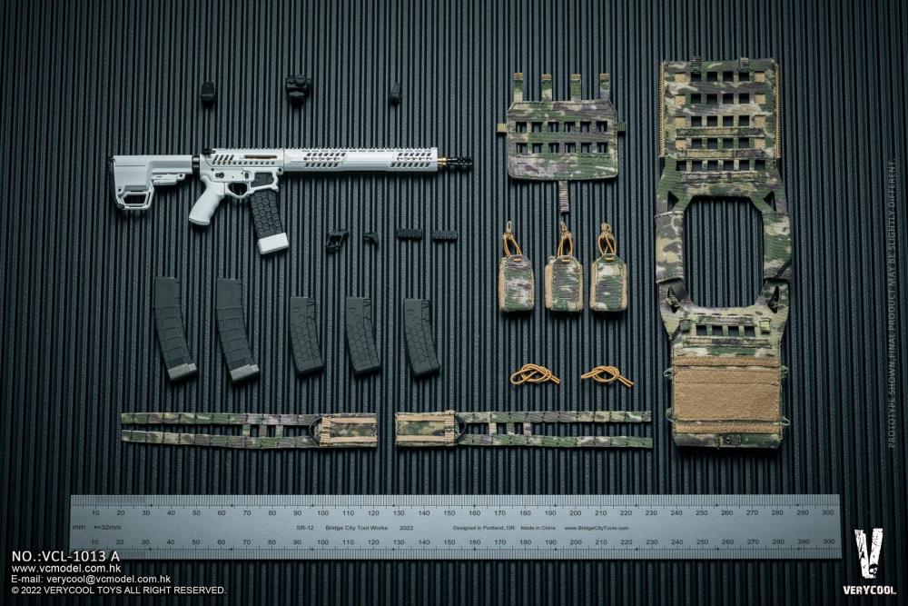 Very Cool - VCL-1013-A - Weapon &amp; Gear Set (Pearl) (1/6 Scale) - Marvelous Toys