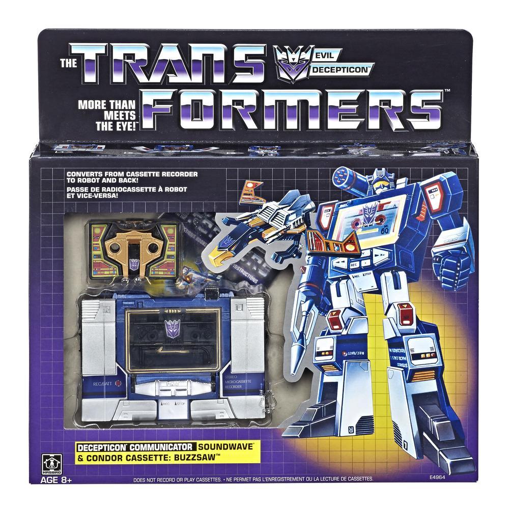 Hasbro - Transformers Vintage Generation One - Soundwave & Buzzsaw (Reissue) - Marvelous Toys