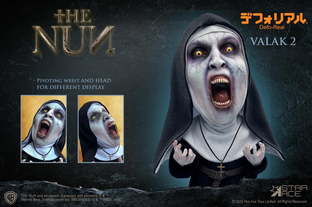 Star Ace Toys - Defo-Real - The Conjuring: The Nun - Valak (Open Mouth) (DX) - Marvelous Toys