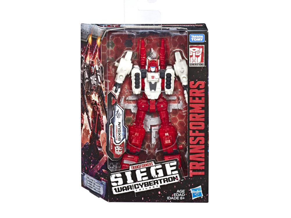 Hasbro - Transfomers Generations - War For Cybertron: Siege - Deluxe - Sixgun - Marvelous Toys