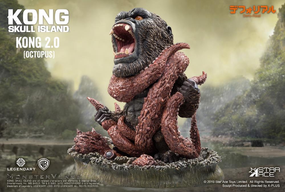 Star Ace Toys - Defo-Real - Kong: Skull Island - Kong 2.0 (Octopus) - Marvelous Toys