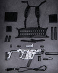 Dam Toys - Elite Firearms Series 3 - 1/6 Vector SMG Tactical Set - EF017 - Alpine Camo/Black - Marvelous Toys