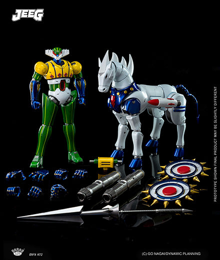 King Arts - DFS072 - Dynamic Planning - Steel Jeeg - Kotetsu Jeeg and Pantheroid - Marvelous Toys