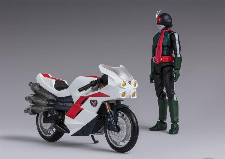 Bandai - Shokugan - Shodo-XX - Shin Masked Rider No. 2 &amp; Cyclone Set - Marvelous Toys