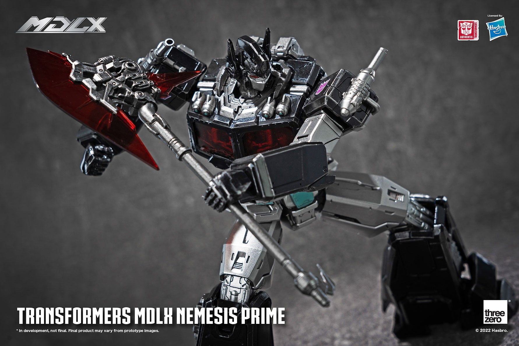 threezero - MDLX - The Transformers - Nemesis Prime (Kelvin Sau Redesign) - Marvelous Toys