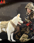 Flagset - FS-73022 - Doomsday War Series - End War Death Squad "U" - Umir and Dog (1/6 Scale) - Marvelous Toys