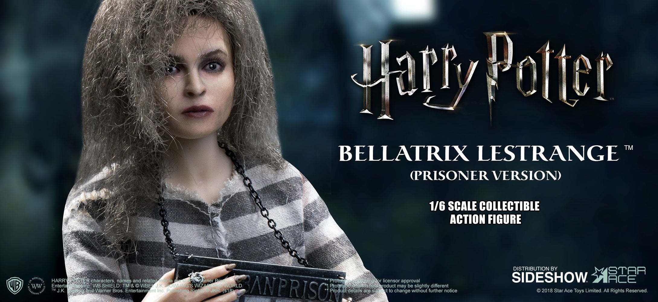 Star Ace Toys - Harry Potter and the Order of the Phoenix - Bellatrix Lestrange (Prisoner Ver.) (1/6 Scale) - Marvelous Toys