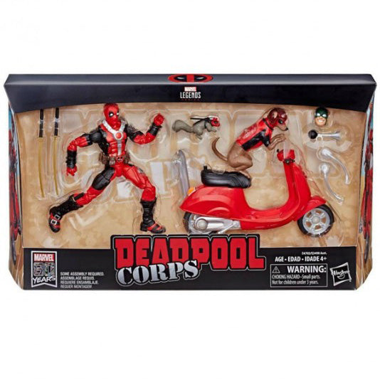 Hasbro - Marvel Legends - Rider Series 3 - Deadpool and Scooter - Marvelous Toys