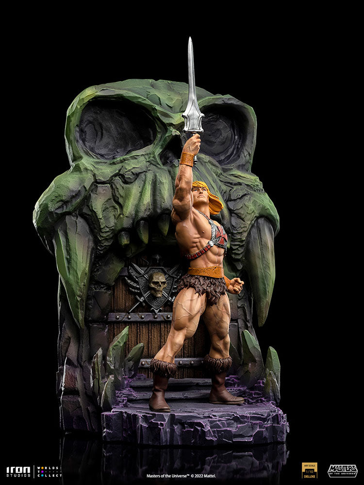 Iron Studios - Deluxe Art Scale 1:10 - Masters of the Universe - He-Man - Marvelous Toys