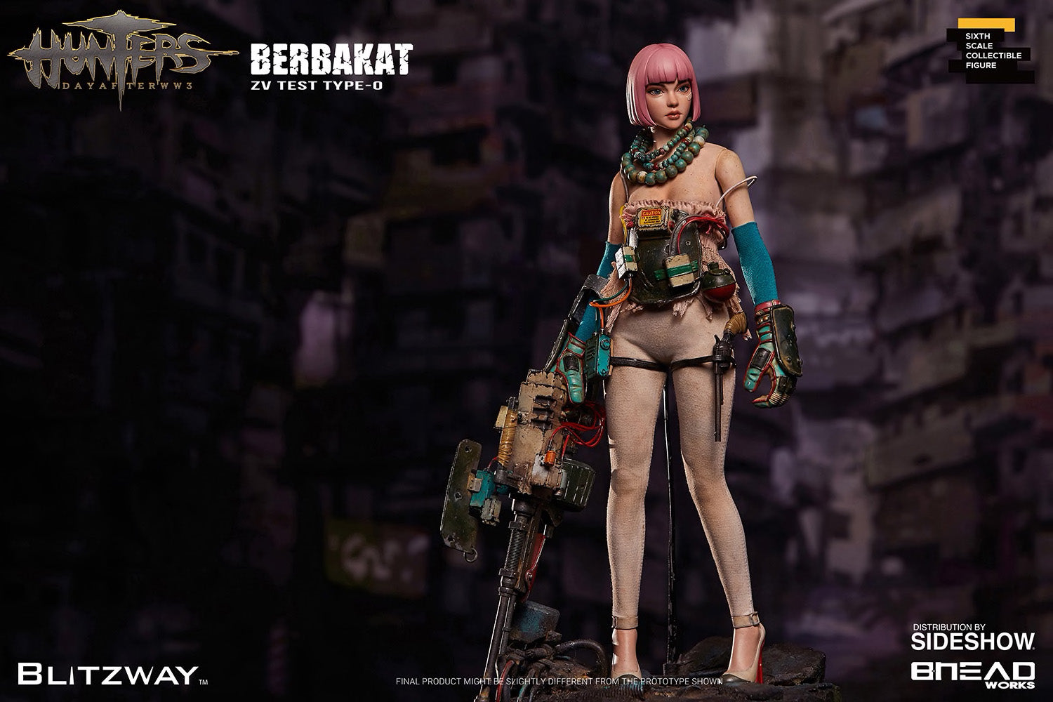 Blitzway - Hunters: Day After WWIII - ZV. Berbakat Test Type-0 (1/6 Scale) - Marvelous Toys