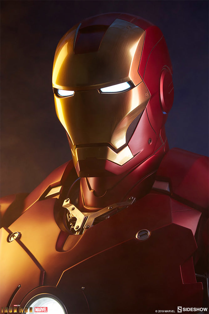 Sideshow Collectibles - Life-Size Bust - Marvel - Iron Man Mark III - Marvelous Toys