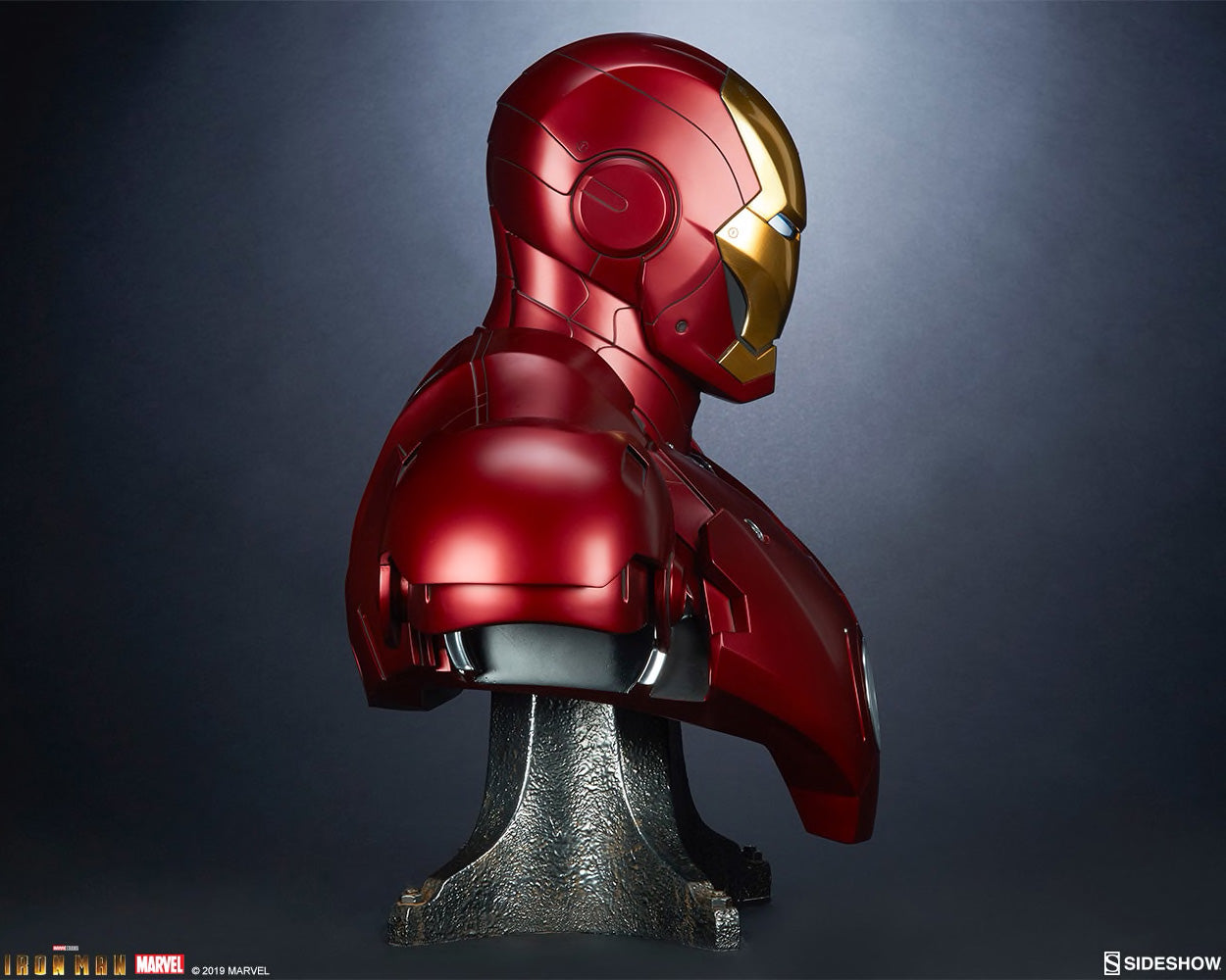 Sideshow Collectibles - Life-Size Bust - Marvel - Iron Man Mark III - Marvelous Toys