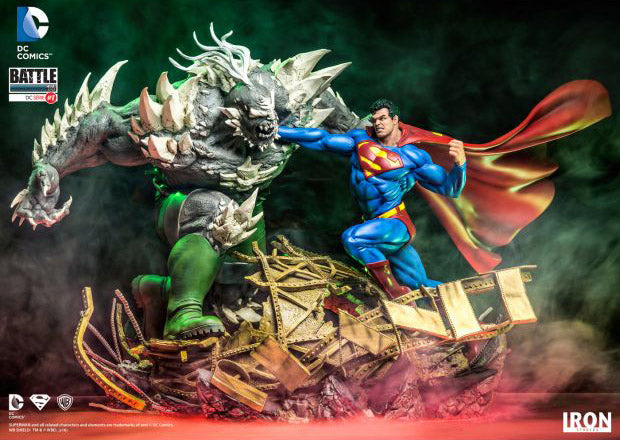 Iron Studios - Battle Diorama - DC Comics - Superman vs Doomsday (1:6 Scale)