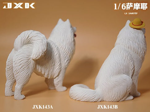 JxK.Studio - JxK143A - Samoyed (Standing) (1/6 Scale) - Marvelous Toys