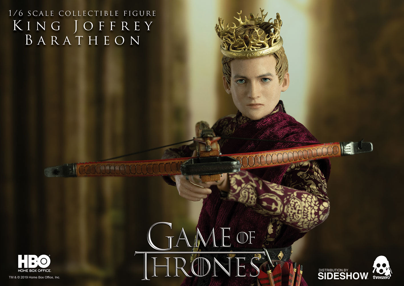 ThreeZero - Game of Thrones - King Joffrey Baratheon (1/6 Scale) - Marvelous Toys