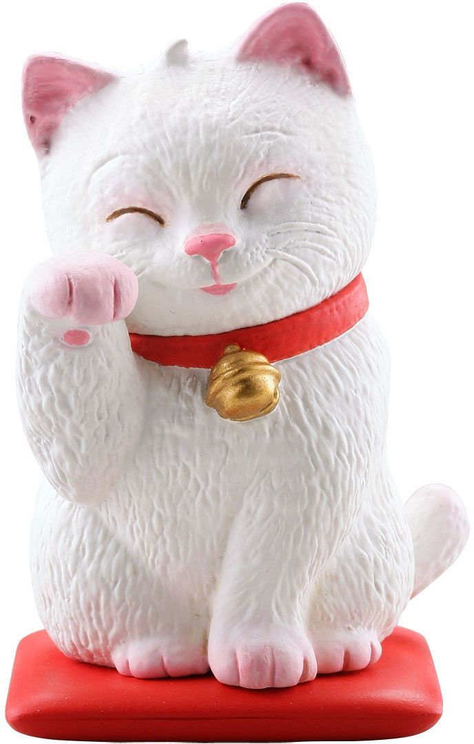 Kaiyodo - MiniQ - Sato Kunio&#39;s Lucky Cat (Box of 8) - Marvelous Toys