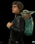 Iron Studios - 1:10 Art Scale - Star Wars: The Book of Boba Fett - Luke Skywalker and Grogu Training - Marvelous Toys