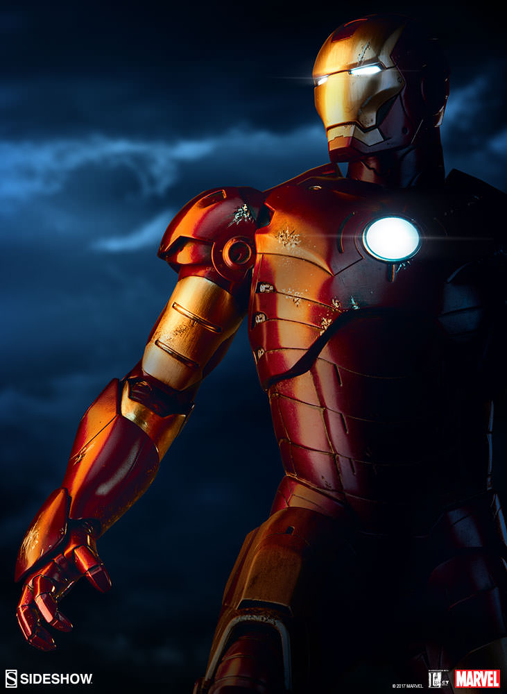 Sideshow Collectibles - Iron Man Mark III Maquette - Marvelous Toys