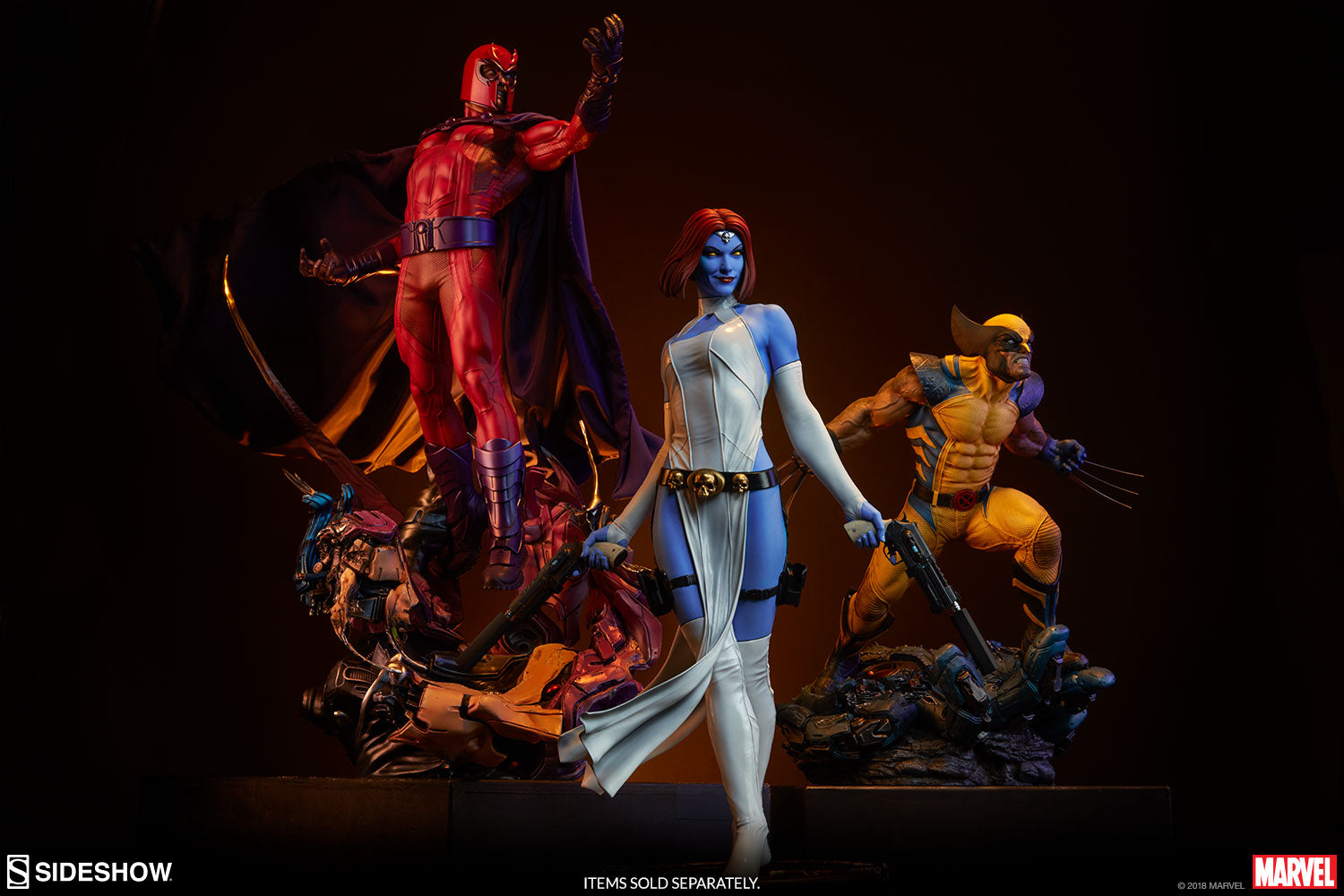 Sideshow Collectibles - Premium Format Figure - Marvel - Mystique - Marvelous Toys