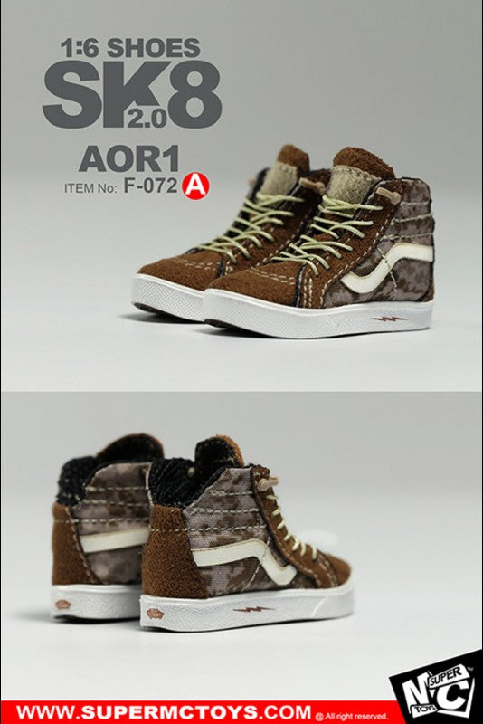 MC Toys - Sk8 Shoes 2.0 (AOR1) (1/6 Scale) - Marvelous Toys