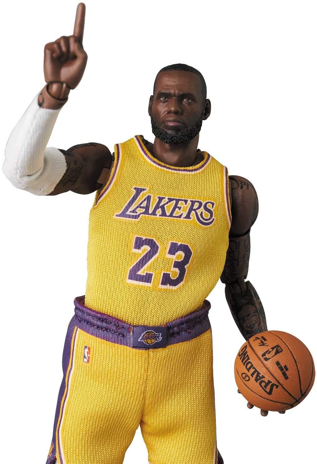 Medicom - MAFEX No. 127 - NBA - Los Angelas Lakers - LeBron James - Marvelous Toys