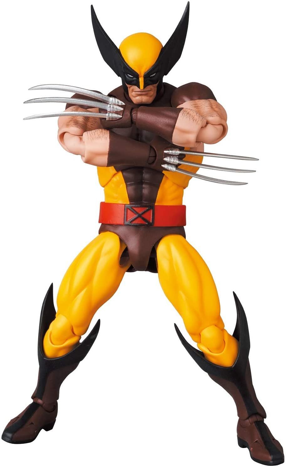 Medicom - MAFEX No. 138 - Marvel&#39;s X-Men - Wolverine (Brown Comic Ver.) - Marvelous Toys
