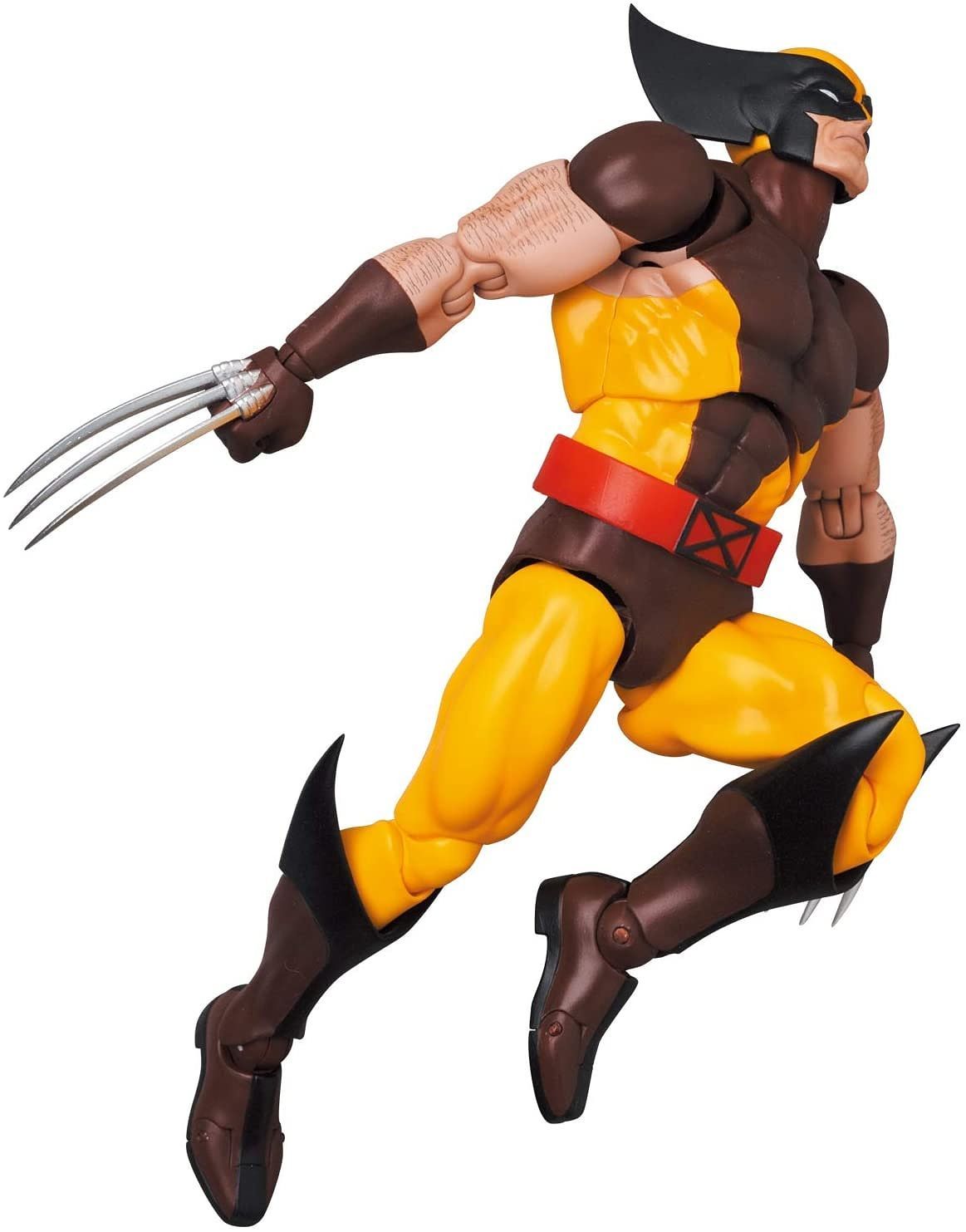 Medicom - MAFEX No. 138 - Marvel&#39;s X-Men - Wolverine (Brown Comic Ver.) - Marvelous Toys