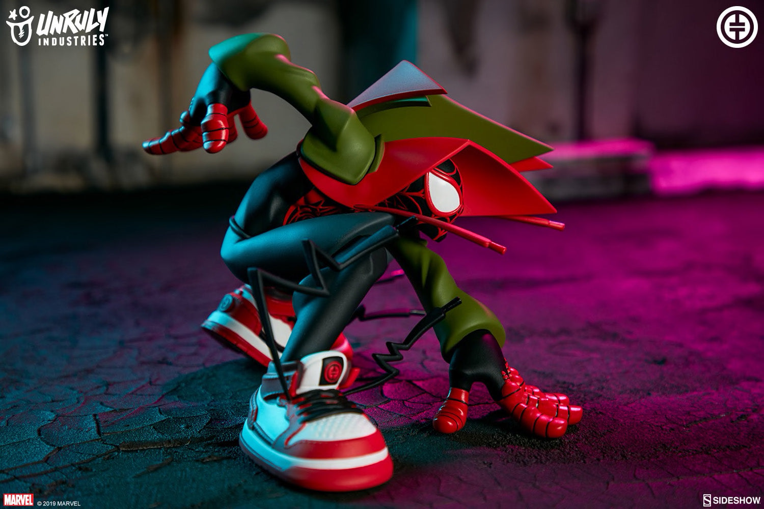 Sideshow Collectibles - Unruly Industries - Marvel - Miles Morales (Spider-Man) by Tracy Tubera - Marvelous Toys