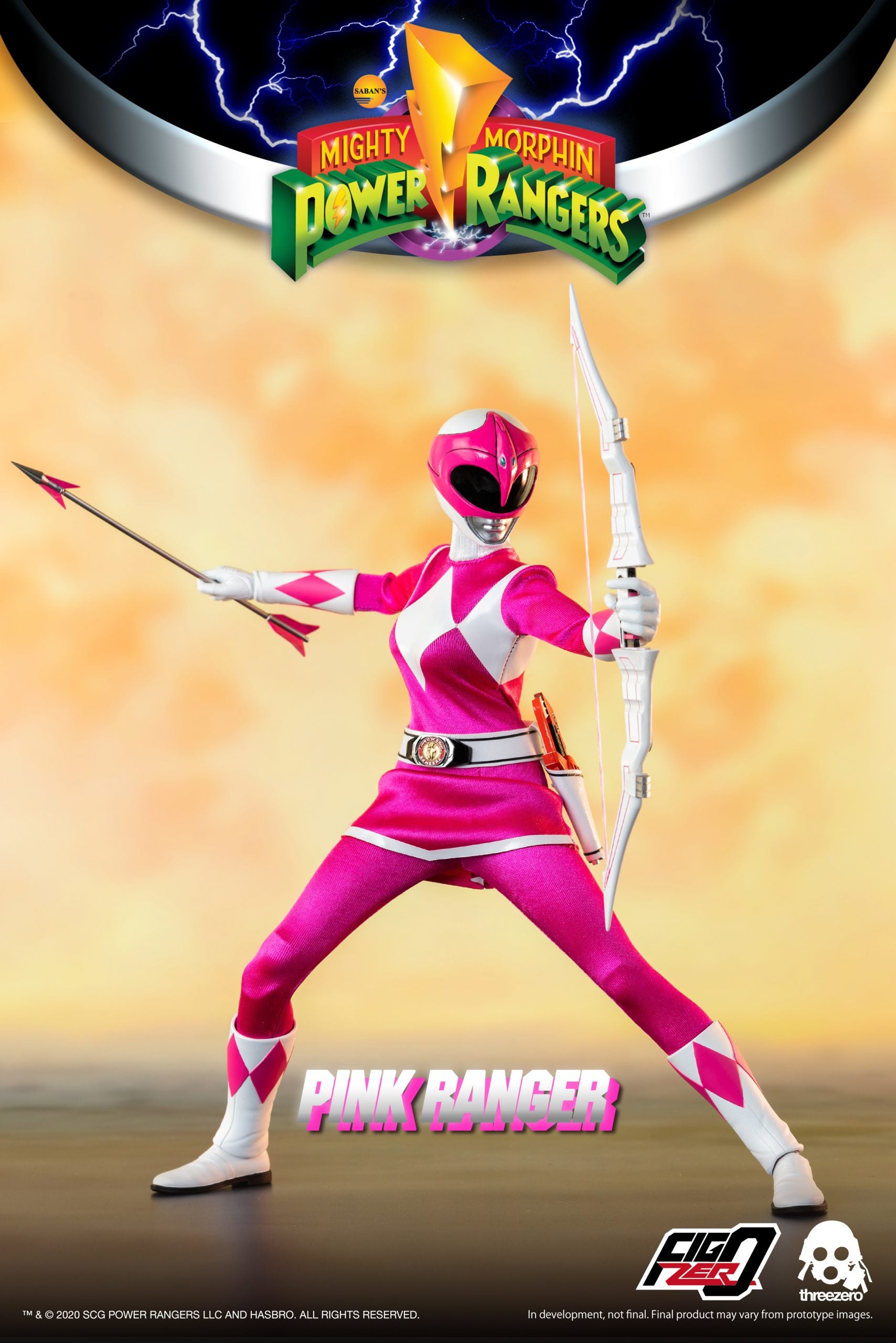 Threezero - Mighty Morphin Power Rangers - Pink Ranger (1/6 Scale) - Marvelous Toys