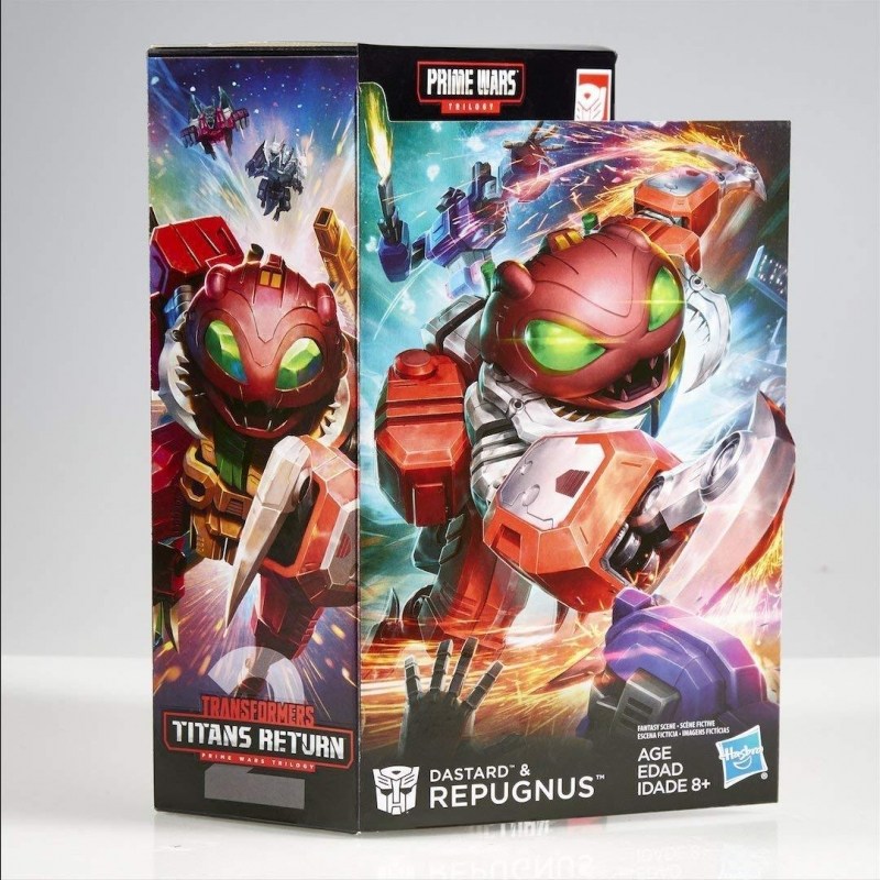 Hasbro - Transformers Generations - Prime Wars Trilogy - Dastard &amp; Repugnus (Deluxe) - Marvelous Toys